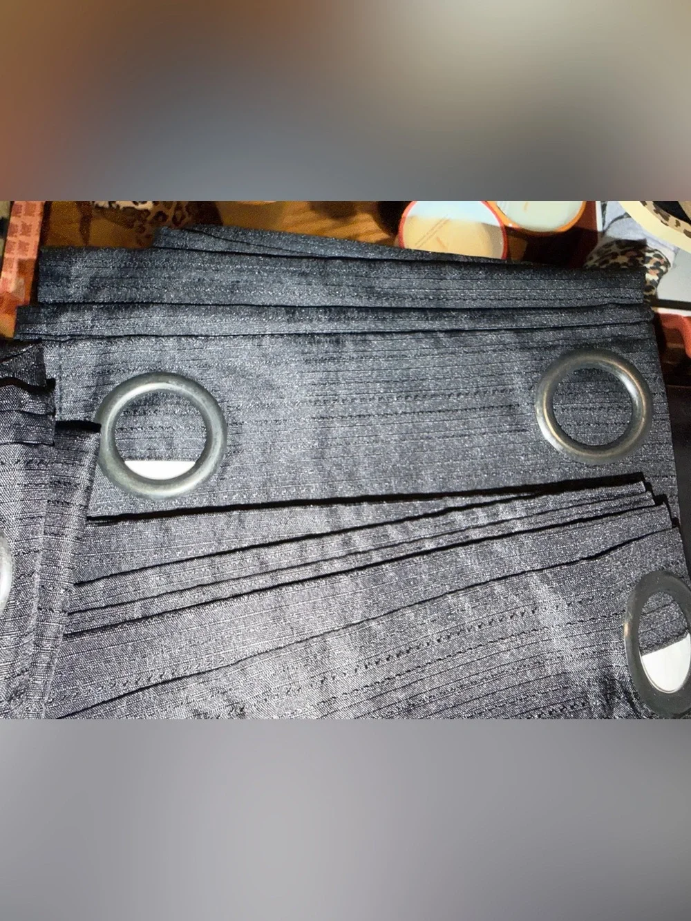 (3) 40 x 84 Black Thermal/Blackout Grommet Panels 🖤